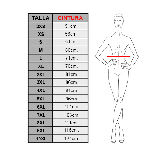 Como saber mi talla de corset
