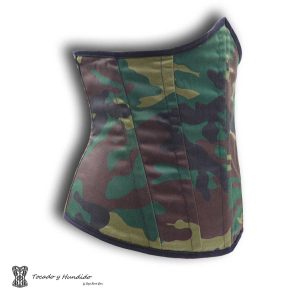corset underbust bajo pecho militar lateral izquierdo